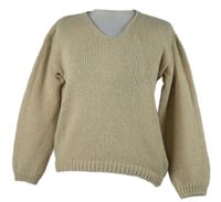 Dámský béžový svetr PageOne Young 