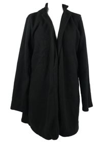 Dámský černý fleecový cardigán 