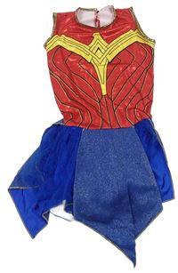 Kostým- červeno-modré šaty Wonder Woman