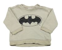 Béžová mikina s Batmanem H&M