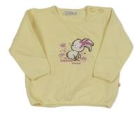 Žltá mikina s králikom