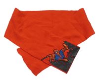 Červená šála se Spidermanem Marvel