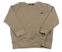 Hnedá mikina s logom Next