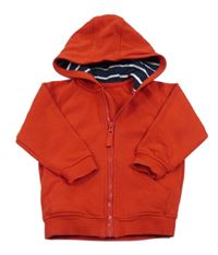 Červená prepínaci mikina s kapucňou