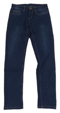 Tmavomodré skinny rifle X-mail 