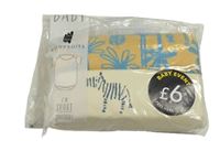 2x - Smetanové body se zebrou + oranžové body s palmami George