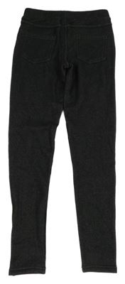 Černé zateplené legíny Yigga