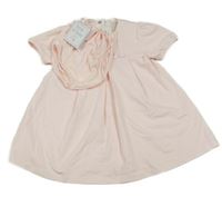 Nové - Světlerůžové šaty + kalhotky Emile et Rose