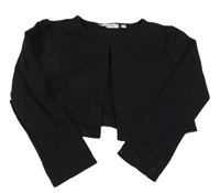 Čierne teplákové sakové bolerko A punto