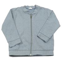 Modro-biela vzorovaná prepínaci mikina River Island