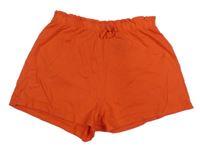 Oranžové bavlnené kraťasy H&M