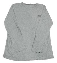 Šedé melírované triko s ovladačem George