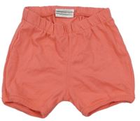 Lososové bavlnené kraťasy s lienkou Benetton