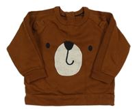 Medová mikina s medvídkem C&A