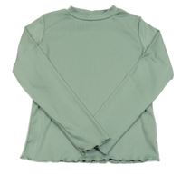 Olivový žebrovaný rolák Y.F.K.