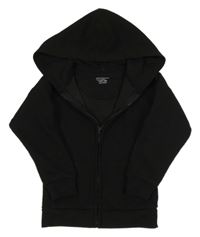 Čierna vzorovaná prepínaci mikina s kapucňou PRIMARK