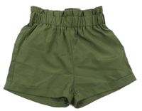 Khaki paper bag kraťasy 