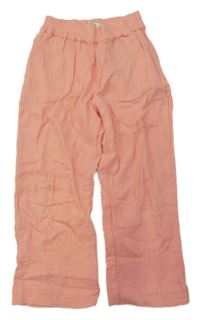 Korálové mušelínové nohavice SCOTCH&SODA