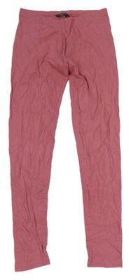 Starorůžové legíny Primark