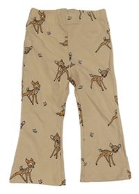 Béžové tepláky s Bambim LC Waikiki