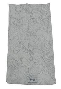 Bílý vzorovaný multifunkční nákrčník Kalenji