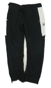 Čierno-biele tepláky F&F