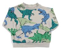 Šedá mikina s dinosaury H&M