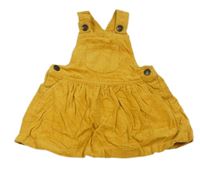 Horčicové menšestrové na traké šaty Mothercare