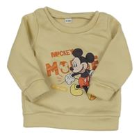 Smotanová mikina s Mickeym
