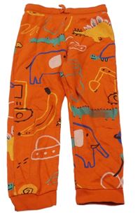 Červené tepláky s obrázky George