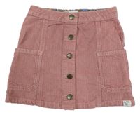 Staroružová prepínaci menšestrová sukňa s vreckami Debenhams