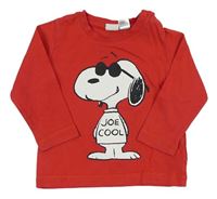 Červené triko se Snoopym H&M