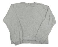 Svetlosivá melírovaná mikina H&M