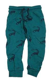 Zelené tepláky s diny zn. George