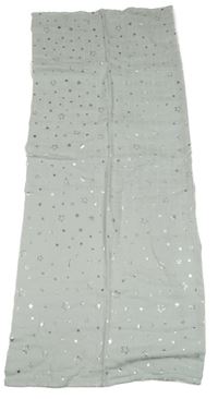 Šedá bavlněná osuška s hvězdami Mothercare