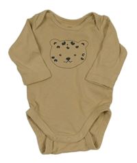 Béžové body s gepardem H&M