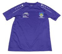 Fialové športové tričko s potlačou JAKO