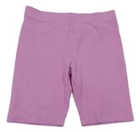 Ružové rebrované elastické kraťasy Primark