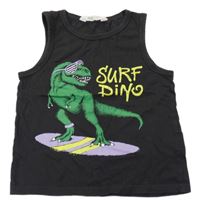 Antracitové tielko s dinem H&M