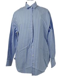 Dámská světlemodro-bílá proužkovaná halenka Scotch&Soda 