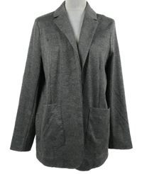 Dámský černo-šedý vzorovaný sakový cardigán M&S