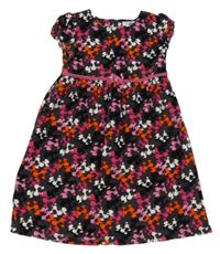 Sivé menšestrové šaty s pejsky Topolino