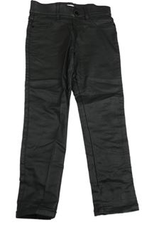 Čierne koženkové nohavice F&F