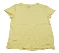 Žlté tričko H&M