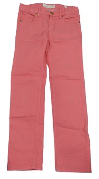 Růžové skinny rifle H&M