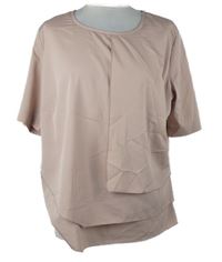 Dámska svetloružová vrstvená blúzka MIcha