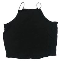 Čierny crop top New Look