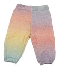 Farebné pletené tepláky F&F