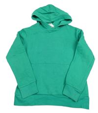 Zelená mikina s kapucňou H&M
