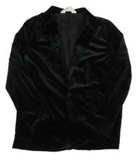 Černé sametové sako H&M
